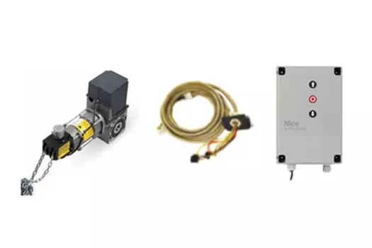 Приводы для секционных ворот Nice