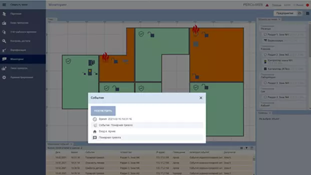 Программное обеспечение PERCo