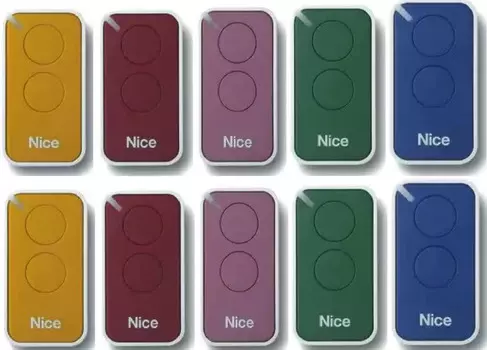 Пульты дистанционного управления Nice
