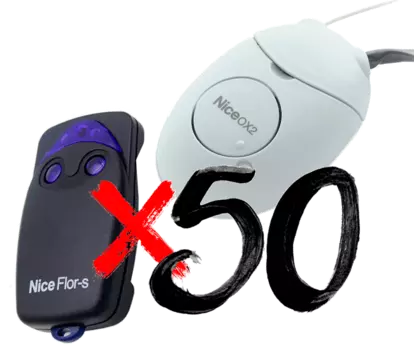 Пульты дистанционного управления Nice