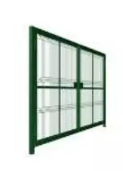 Ворота распашные и калитки ЮВЕНТА