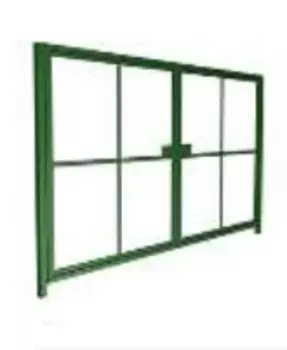 Ворота распашные и калитки ЮВЕНТА