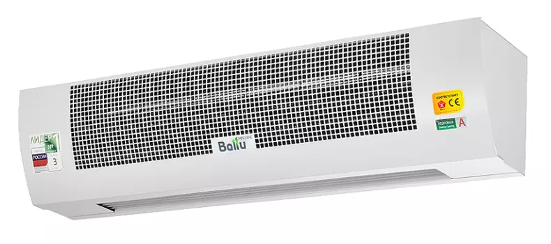 Воздушные и тепловые завесы BALLU