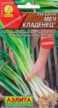 Семена Аэлита Лук батун Меч Кладенец ®, 0,5 г