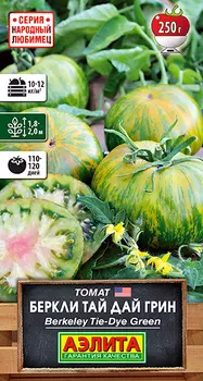 Семена Аэлита Томат Беркли Тай Дай Грин (Berkeley Tie-Dye Green), 20 шт. Народный любимец
