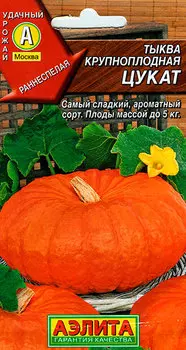 Семена Аэлита Тыква крупноплодная Цукат, 1 г