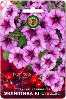 Семена Биотехника Петуния каскадная Эклиптика Стардаст F1, 5 шт.