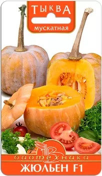 Семена Биотехника Тыква мускатная Жюльен F1, 5 шт.