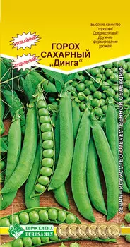 Семена ЕВРОСЕМЕНА Горох сахарный Динга, 5 г