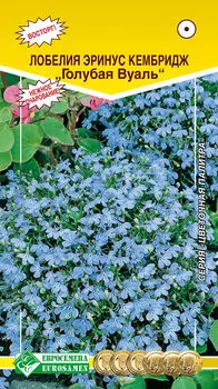Семена ЕВРОСЕМЕНА Лобелия эринус Кембридж Голубая вуаль, 0,1 г