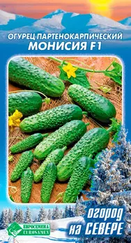Семена ЕВРОСЕМЕНА Огурец Монисиа F1, 5 шт. Огород на Севере