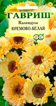 Семена Гавриш Календула Кремово-белая, 0,3 г