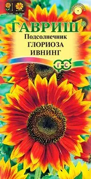 Семена Гавриш Подсолнечник Глориоза Ивнинг, 0,5 г