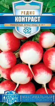 Семена Гавриш Редис Контраст, 2 г Русский богатырь