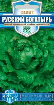 Семена Гавриш Салат Русский богатырь (гигант), 0,5 г Русский богатырь