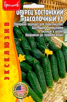 Семена Григорьев Огурец Бостонский Засолочный F1, 15 шт. Эксклюзив