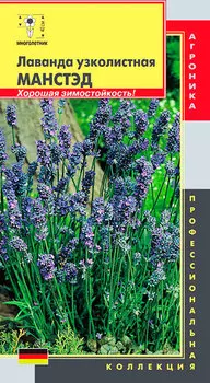 Семена Плазмас Лаванда узколистная Манстэд, 20 шт. Профессиональная серия