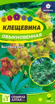 Семена Семена Алтая Клещевина обыкновенная, 3 шт.