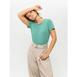 Базовая футболка (зеленый, S)