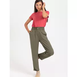 Брюки из вискозы (зеленый, XL)