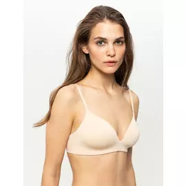бюстгальтер (бежевый, 85C)