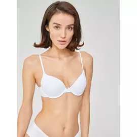 бюстгальтер пуш-ап (белый, 75B)