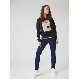 джеггинсы (синий, S)