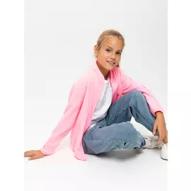 Флисовая толстовка для девочек (розовый, 140/ 10-11 YEARS)