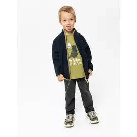Флисовая толстовка для мальчиков (синий, 110/ 5-6 YEARS)
