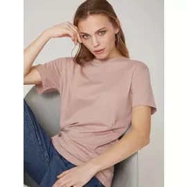 футболка базовая (розовый, M)