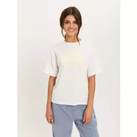 футболка женская (белый, S)