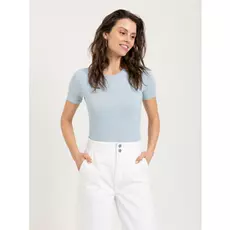 футболка женская (голубой, XL)