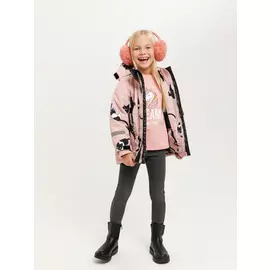 куртка для девочек (розовый, 98/ 3-4 YEARS)