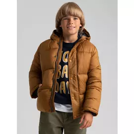 куртка для мальчиков (коричневый, 122/ 7-8 YEARS)