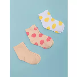 набор носков для девочек (принт, 14-16)