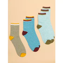 Набор носков для мальчиков (принт, 23-25)