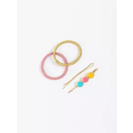 набор (резинки и заколки для волос)