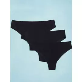 набор трусов для женщин (черный, XS)