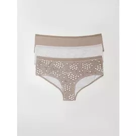 набор трусов для женщин (принт, M)