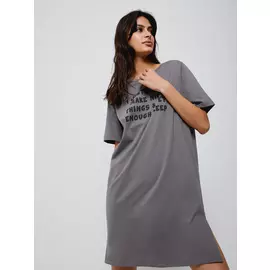 ночная сорочка женская (коричневый, L)