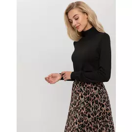 свитер женский (черный, XL)