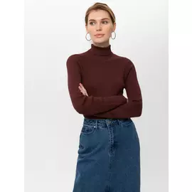 свитер женский (коричневый, XL)