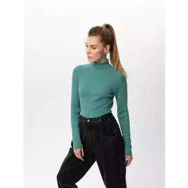 свитер женский (зеленый, XL)