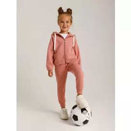 Трикотажная толстовка для девочек (розовый, 104/ 4-5 YEARS)