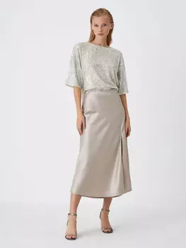 юбка женская (белый, L)