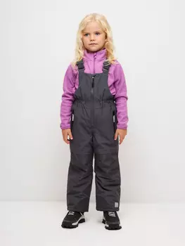 Зимний полукомбинезон для девочек (розовый, 110)