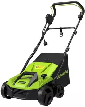 Аэратор-скарификатор электрический "Greenworks" GDT15 1500W, 36см