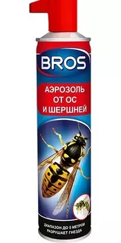 Аэрозоль "Bros" от ос и шершней 300мл