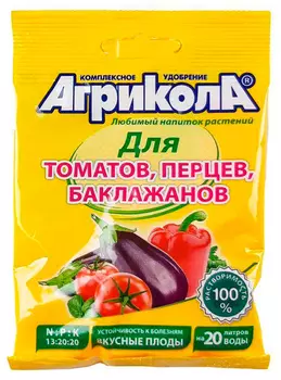 Агрикола 3 "Грин Бэлт" для томатов, перцев, баклажанов 50г