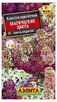 Алиссум "Аэлита" Магические цвета смесь окрасок 0,1г